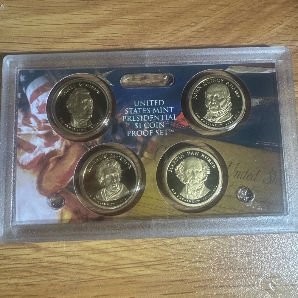 United States Mint Presidential $1 Coin Proof Set